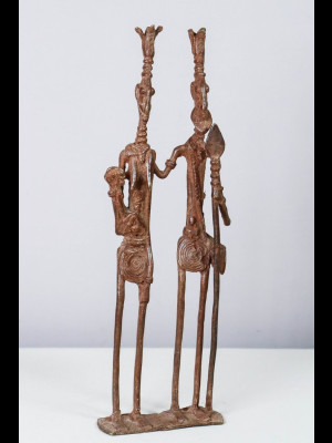 Couple d'ancêtres dogon (Mali)