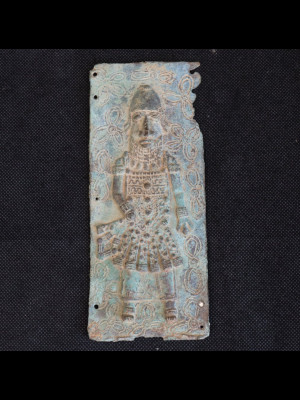 Plaque en bronze (Nigéria)