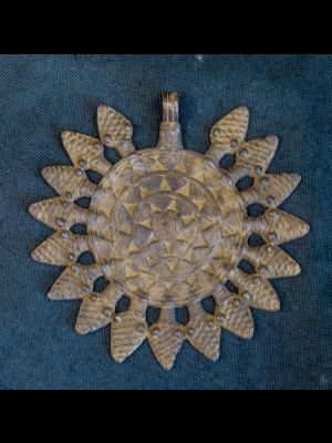 Pendentif gan en bronze (Burkina Faso)