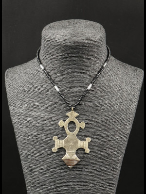 Collier croix touareg