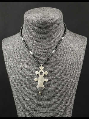 Collier croix touareg