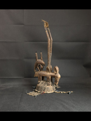Masque cimier tchiwara bambara (Mali)