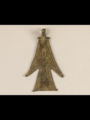 Grand pendentif en bronze (Burkina Faso)