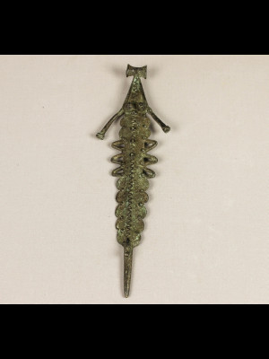 Grand pendentif en bronze (Burkina Faso)