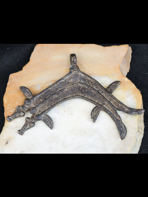 Pendentif en bronze (Burkina Faso)