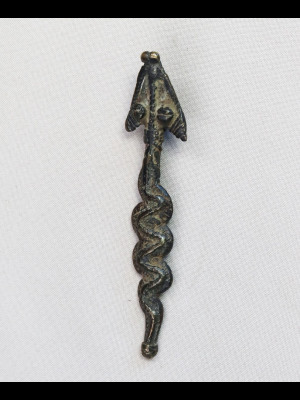 Pendentif gan en bronze (Burkina Faso)