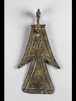 Pendentif sénoufo en bronze