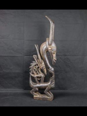 Masque cimier tchiwara bambara (Mali)