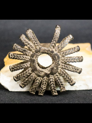 Pendentif en bronze (Soleil dogon - Mali)