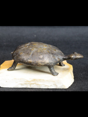 Tortue en bronze 