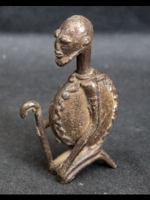 Statuette dogon (bronze du Mali)