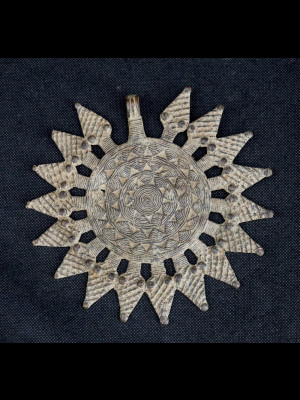 Pendentif gan en bronze (Burkina Faso)