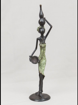 Femme africaine (bronze)