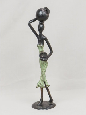 Femme africaine (bronze)