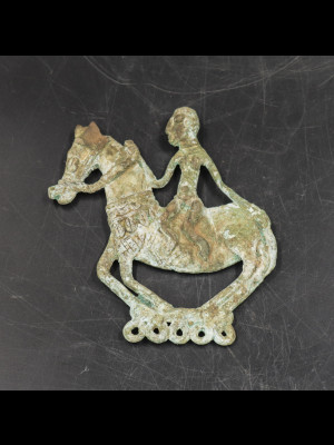 Très rare cavalier (Bronze-Mali)