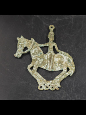 Très rare cavalier (Bronze-Mali)