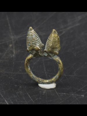 Bague dogon en bronze (Mali)