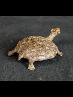 Tortue dogon en bronze (Mali)
