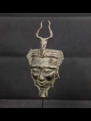 Masque bambara (bronze du Mali)