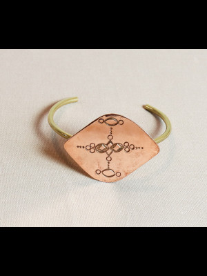 Bracelet bronze et cuivre