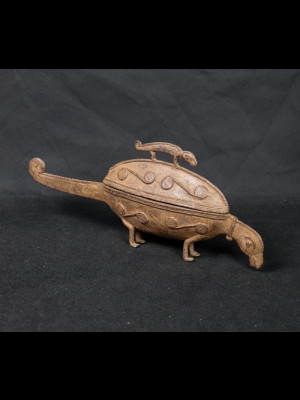 Boite dogon (Bronze-Mali)