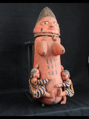 Masque ventre yoruba (Nigéria)