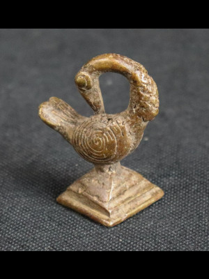 Poids à peser l'or en bronze