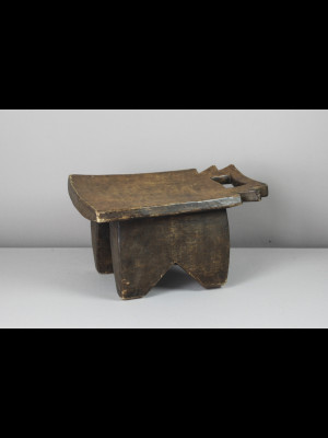 Tabouret ancien du Burkina Faso