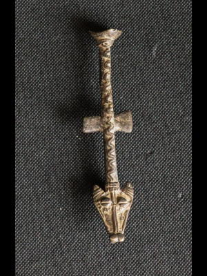 Pendentif gan en bronze (Burkina Faso)