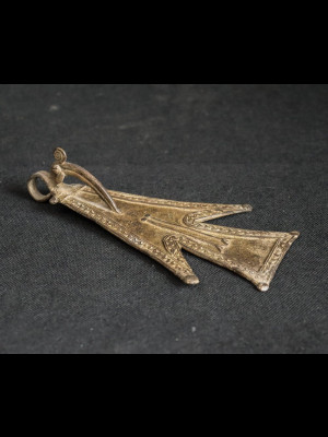 Grand pendentif en bronze (Burkina Faso)